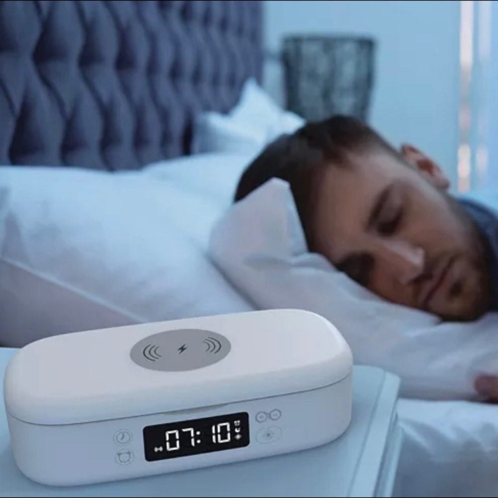 Ionuv Sanitizer Aromatherapy, Clock, Wireless
